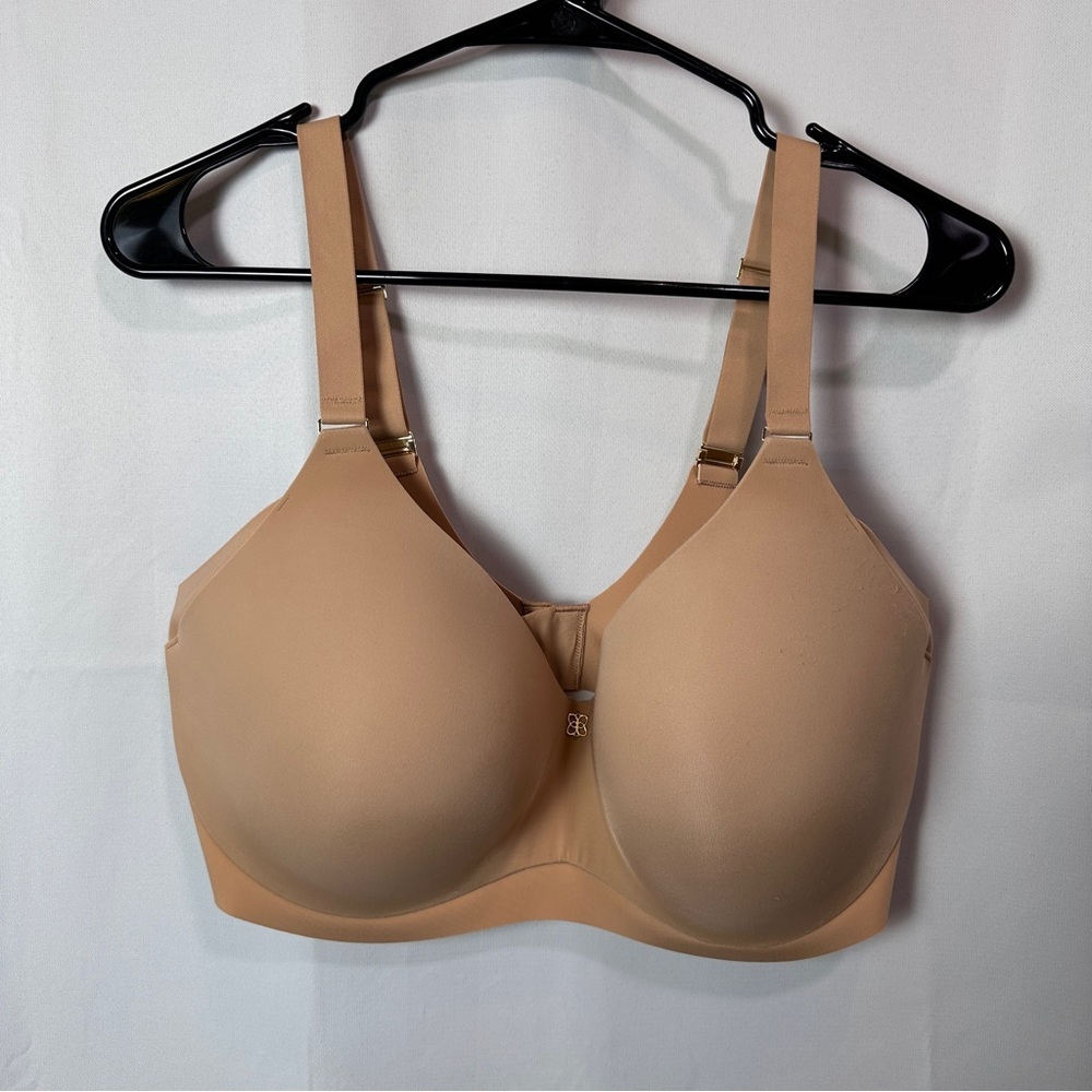 Honeylove CloudEmbrace Wireless T-Shirt Bra - Sand - Size 38DDD